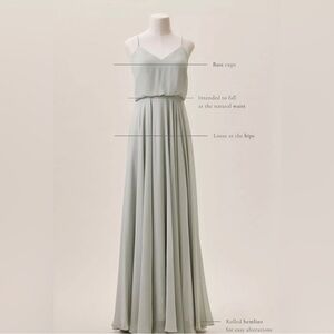 Size 6 Moss Jenny Yoo Inesse dress - discontinued!